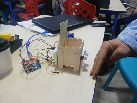 Winter Robotic Camp à l'EIF