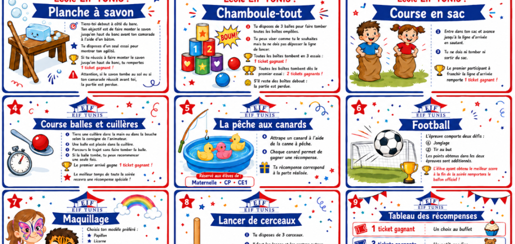 Fete de fin d'année - Kermesse