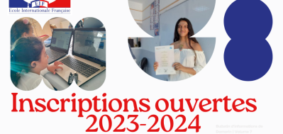 Ouverture des inscriptions à l'EIF pour la rentrée 2023-2024